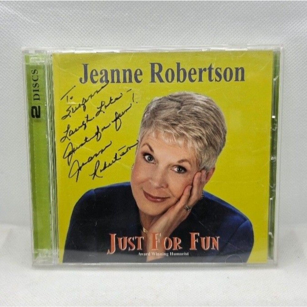 Jeanne Robertson: Just For Fun (CD, 2009, 2-Disc) - Signed/Autographed